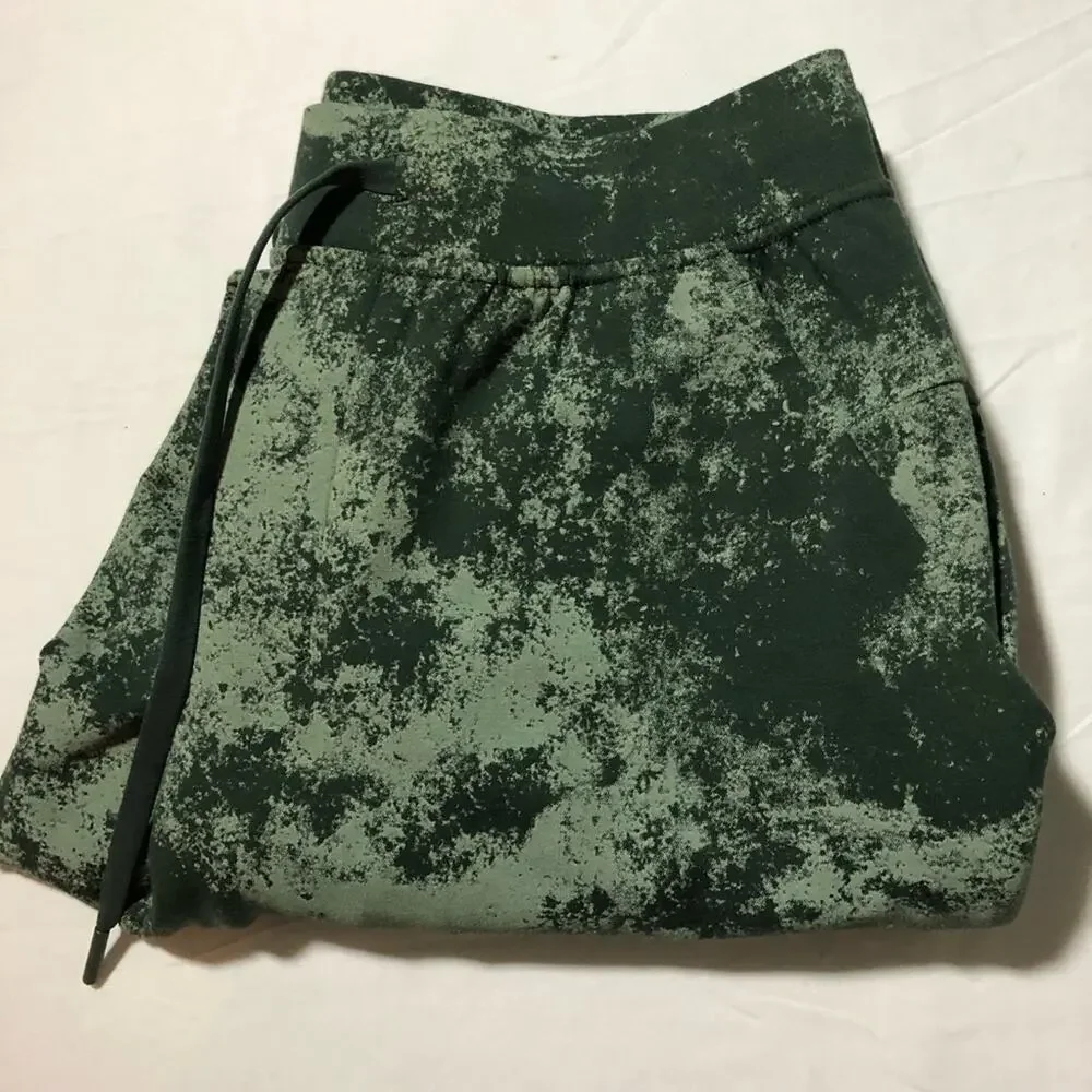 Lululemon city sweat jogger 29” French terry astral smoked spruce green fern M